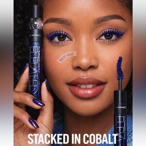 MAC “Denim” Elevated Mascara - Vibrant Blue
